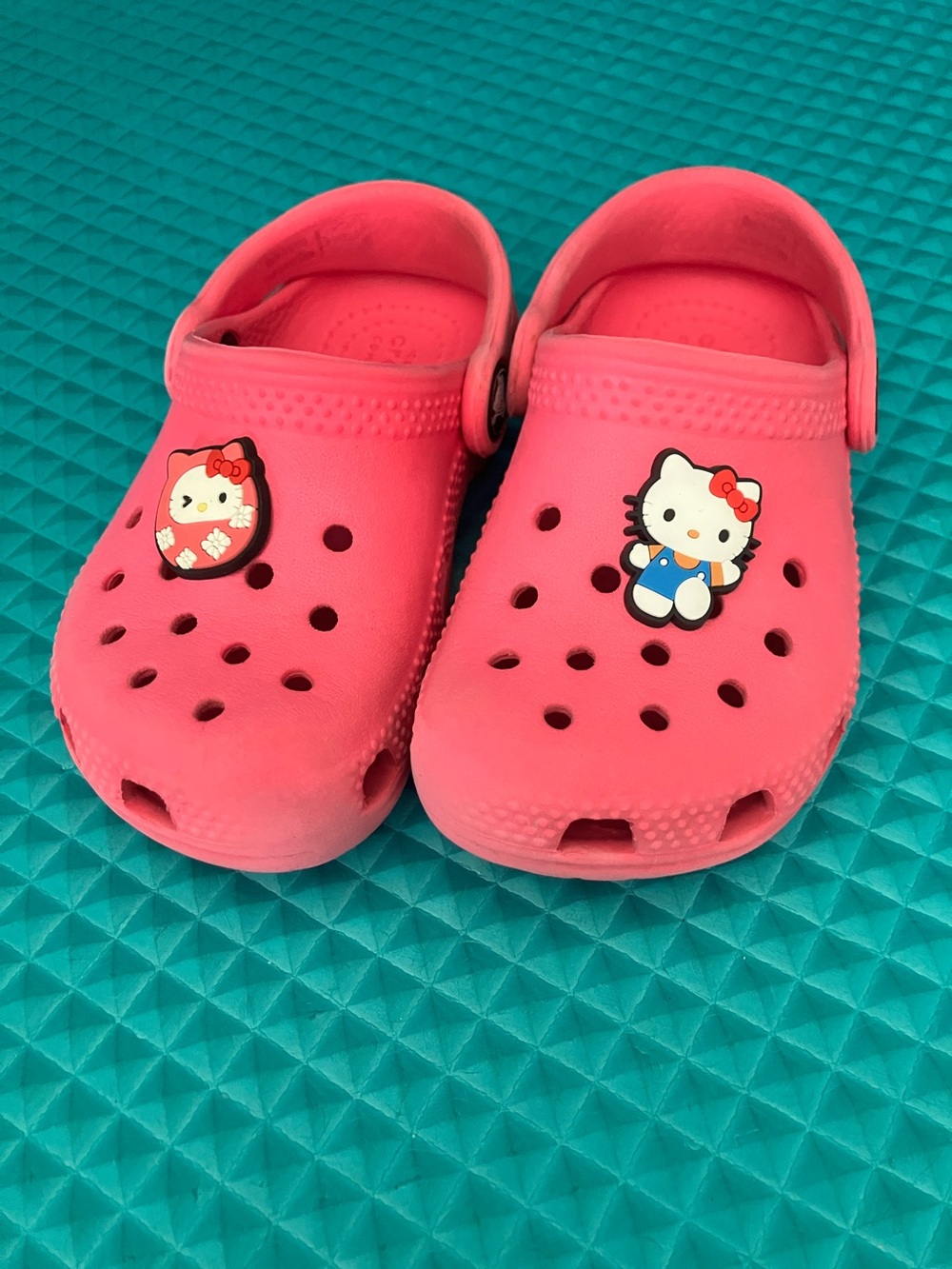 CROCS Baby Girl Pink Classic Clogs | 6